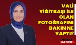 Vali Yiğitbaşı ile  olan fotoğrafını bakın ne yaptı?