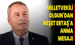 Milletvekili Olgun'dan Neşet Ertaş'a Anma Mesajı