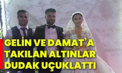 Gelin Ve Damat’a takılan altınlar dudak uçuklattı