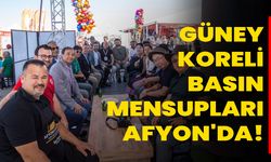 Güney Koreli Basın Mensupları Afyonkarahisar'da