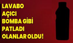 Lavabo Açıcı Bomba Gibi Patladı, Olanlar Oldu!