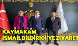 Kaymakam İsmail Bildirici'ye Ziyaret