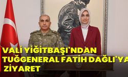 Vali Yiğitbaşı'ndan Tuğgeneral Fatih Dağlı'ya Ziyaret