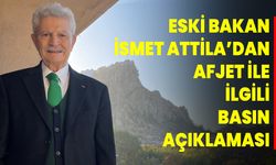 Eski Bakan İsmet Attila’dan AFJET ile İlgili Basın Açıklaması