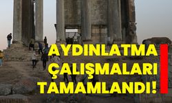 Aydınlatma çalışmaları tamamlandı!