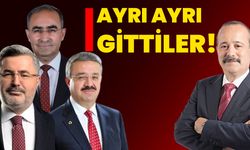 Ayrı Ayrı gittiler!