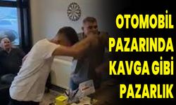 Otomobil pazarında kavga gibi pazarlık