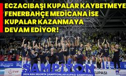 Eczacıbaşı kupalar kaybetmeye Fenerbahçe Medicana ise kupalar kazanmaya devam ediyor!