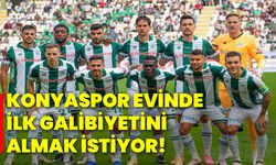 Konyaspor evinde ilk galibiyetini almak istiyor!