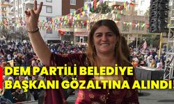 DEM Partili Belediye Başkanı gözaltına alındı!