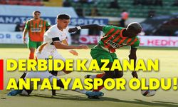 Derbide kazanan Antalyaspor oldu!