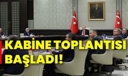 Kabine toplantısı başladı!