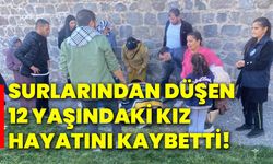 Surlarından düşen 12 yaşındaki kız hayatını kaybetti!