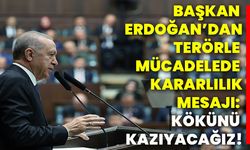 Başkan Erdoğan’dan terörle mücadelede kararlılık mesajı: Kökünü kazıyacağız!