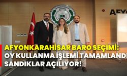 Afyonkarahisar Baro Seçimi: Oy Kullanma İşlemi Tamamlandı, Sandıklar Açılıyor!