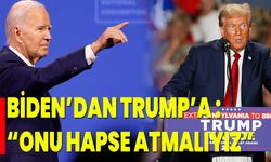 Biden’dan Trump’a : “Onu hapse atmalıyız”