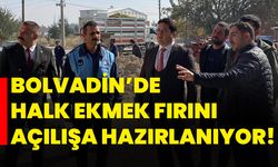 Bolvadin’de halk ekmek fırını açılışa hazırlanıyor!