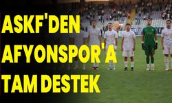 ASKF'den Afyonspor'a tam destek!