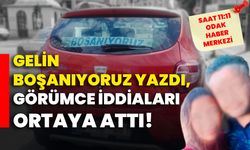 Gelin "Boşanıyoruz" yazdı, görümce iddiaları ortaya attı!