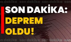 Son dakika: Deprem oldu!