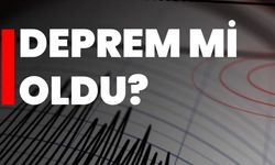 Deprem mi oldu?