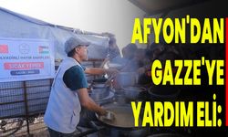 Afyonkarahisar'dan Gazze'ye Yardım Eli: Bolvadinli Hayırseverler Sıcak Yemek İkramında Bulundu.