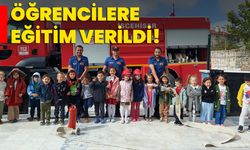 Öğrencilere eğitim verildi