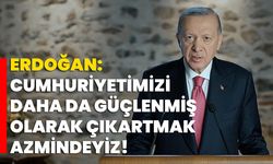 Erdoğan’dan 29 Ekim Cumhuriyet Bayramı Mesajı: "Cumhuriyetimizi Daha da Güçlenmiş Olarak Çıkartmak Azmindeyiz"