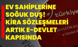 Ev sahiplerine soğuk duş! Kira sözleşmeleri artık e-Devlet Kapısında