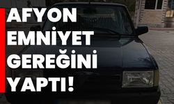 Çobanlar'da Drift Yapan Ehliyetsiz Sürücü Yakalandı: Afyon Emniyet gereğini yaptı!