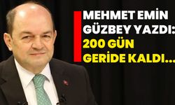 Mehmet Emin Güzbey yazdı: 200 gün geride kaldı...