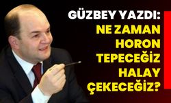 Güzbey yazdı: Ne zaman horon tepeceğiz, halay çekeceğiz?