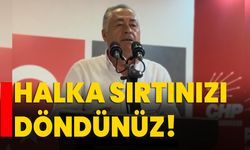 Halka sırtınızı döndünüz!