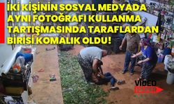 İki kişinin sosyal medyada aynı fotoğrafı kullanma tartışmasında taraflardan birisi komalık oldu!