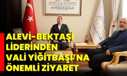 Alevi-Bektaşi Liderinden Vali Yiğitbaşı’na Önemli Ziyaret