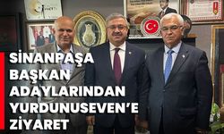 Sinanpaşa Başkan Adaylarından Yurdunuseven’e Ziyaret