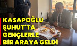 Kasapoğlu Şuhut'ta Gençlerle Bir Araya Geldi