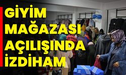 Kahramanmaraş'ta Giyim Mağazası Açılışında İzdiham!