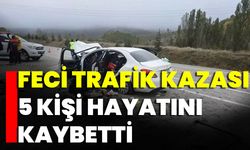 Erzincan'da Feci Trafik Kazası: 5 Kişi Hayatını Kaybetti