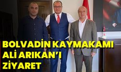 Bolvadin Kaymakamı Ali Arıkan'ı Ziyaret