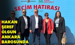 İYİ Parti Genel Başkan Yardımcısı Hakan Şeref Olgun, Ankara Barosu Genel Kuruluna Katıldı