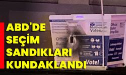 ABD'de Seçim Sandıkları Kundaklandı