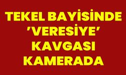 Tekel Bayisinde ’Veresiye’ Kavgası Kamerada