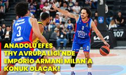 Anadolu Efes, THY Avrupa Ligi'nde Emporio Armani Milan'a konuk olacak