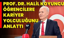 Prof. Dr. Koyuncu, Öğrencilere Kariyer Yolculuğunu Anlattı