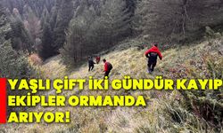 Yaşlı çift iki gündür kayıp: Ekipler ormanda arıyor!