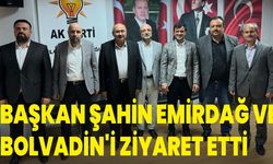 AK Parti İl Başkanı Turgay Şahin, Emirdağ Ve Bolvadin'i Ziyaret Etti