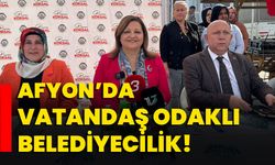 Afyon’da vatandaş odaklı belediyecilik!