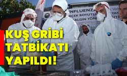 Kuş gribi tatbikatı yapıldı!