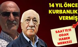 14  yıl önce kurbanlık vermiş!